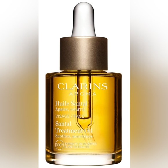 Clarins Santal Face Oil Treatment 1 oz New